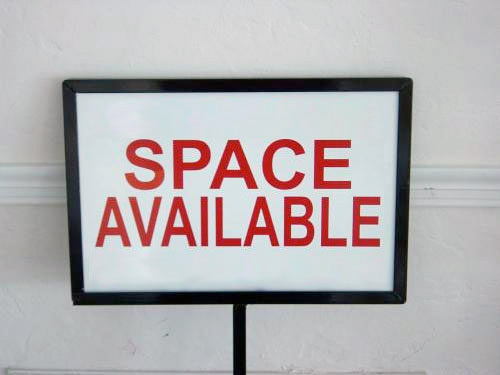 space available