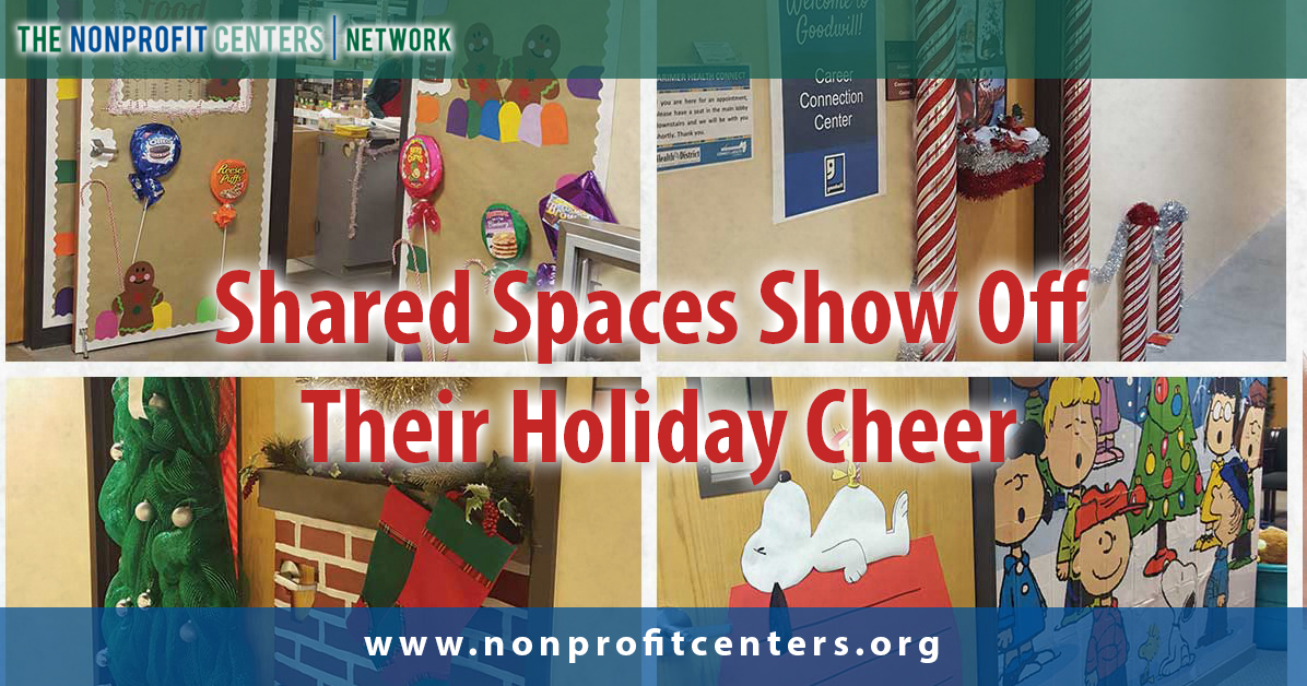 shared spaces show off their holiday cheer
