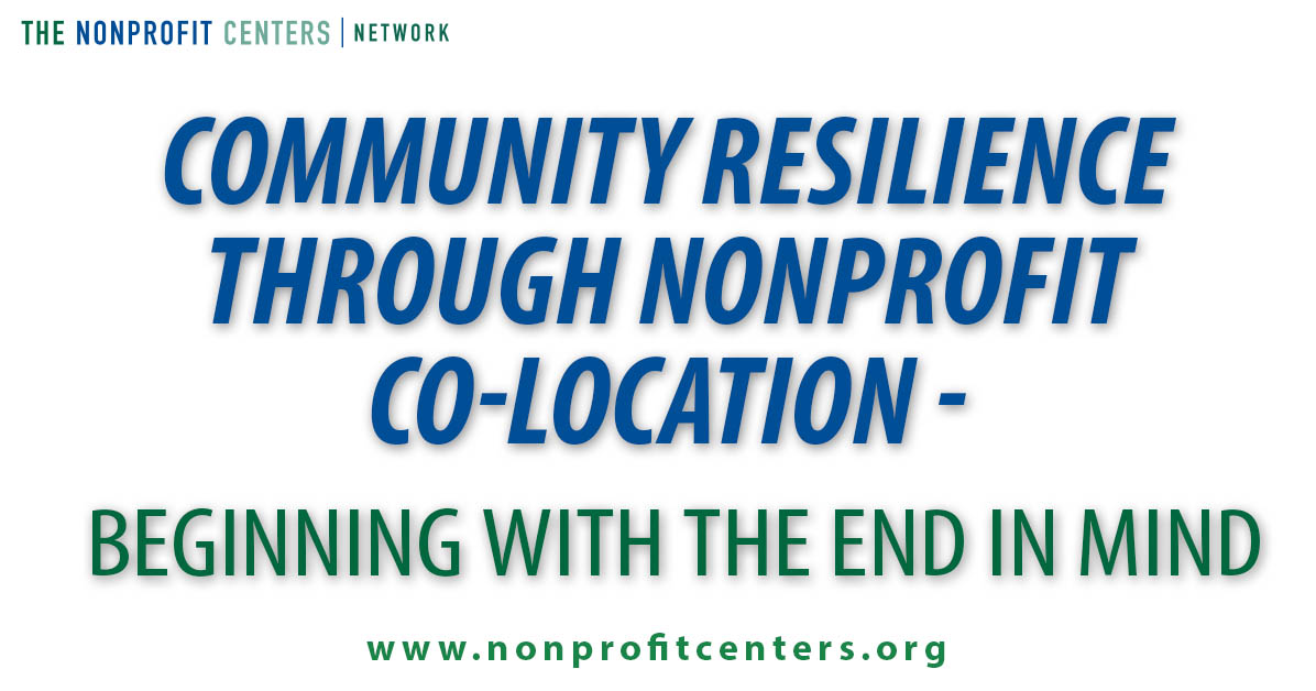 Community Resilience Through Nonprofit Co-Location