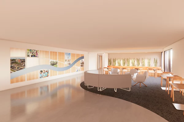 The CommunityLink interior